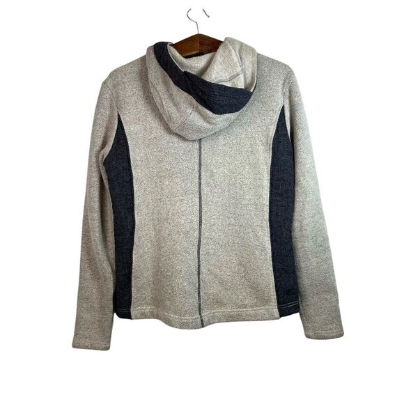 Kuhl Alfpaca Full Zip Fleece Jacket Women’s Size L Beige White Gray Outdoor - Picture 2 of 12